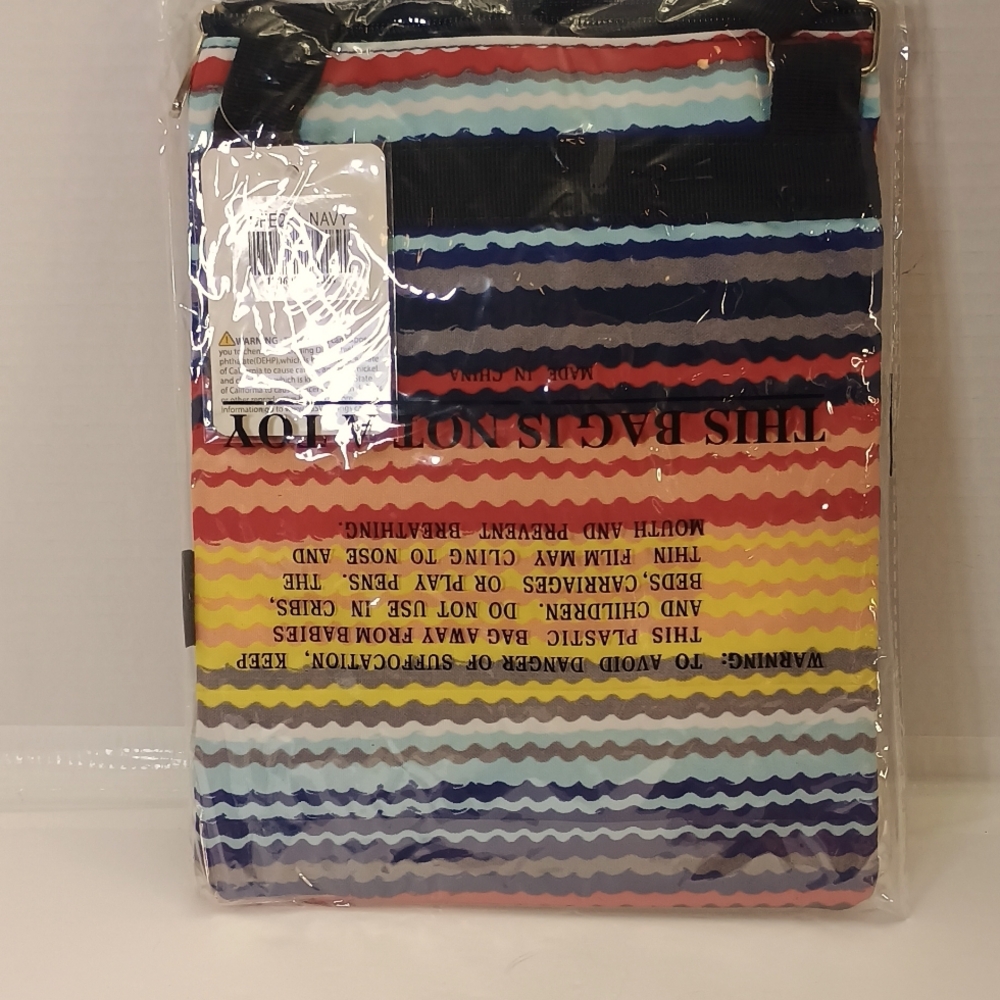 Striped Crossbody Purse